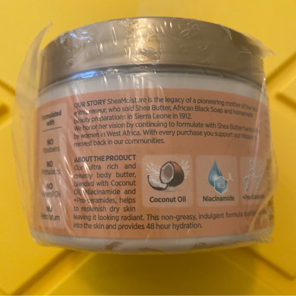 Shea Moisture Coconut & Hibiscus Illuminating Body Butter - Picture 2 of 2